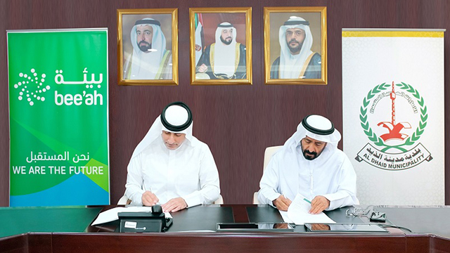Middle East Cleaning Technology Week - Al Dhaid Municipality Appoints Bee’ah to Enhance City Cleaning and Waste Management